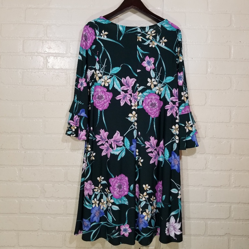 Lane Bryant Boho Jade Green midi dress NWT - Picture 7 of 8